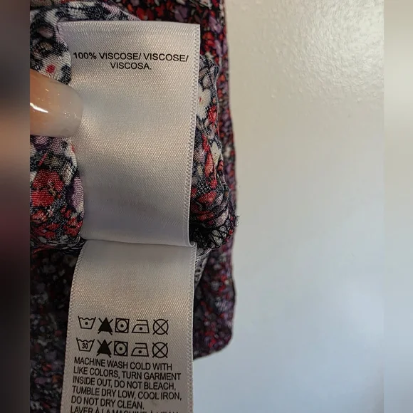 New Lucky Brand Floral Print Women's Top - Picture 6 of 7